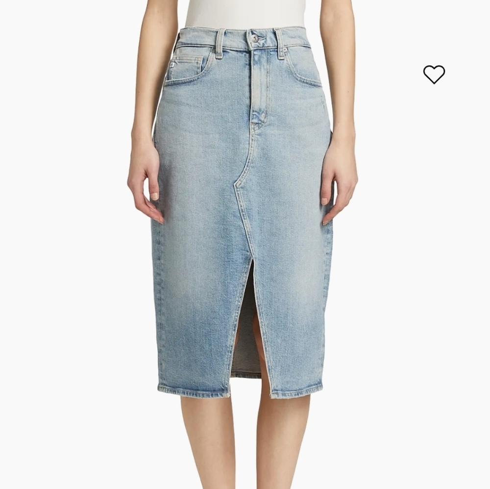 AG Jeans Alicia Midi Skirt